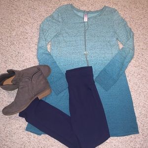 Super cute girls Justice Tunic and leggings